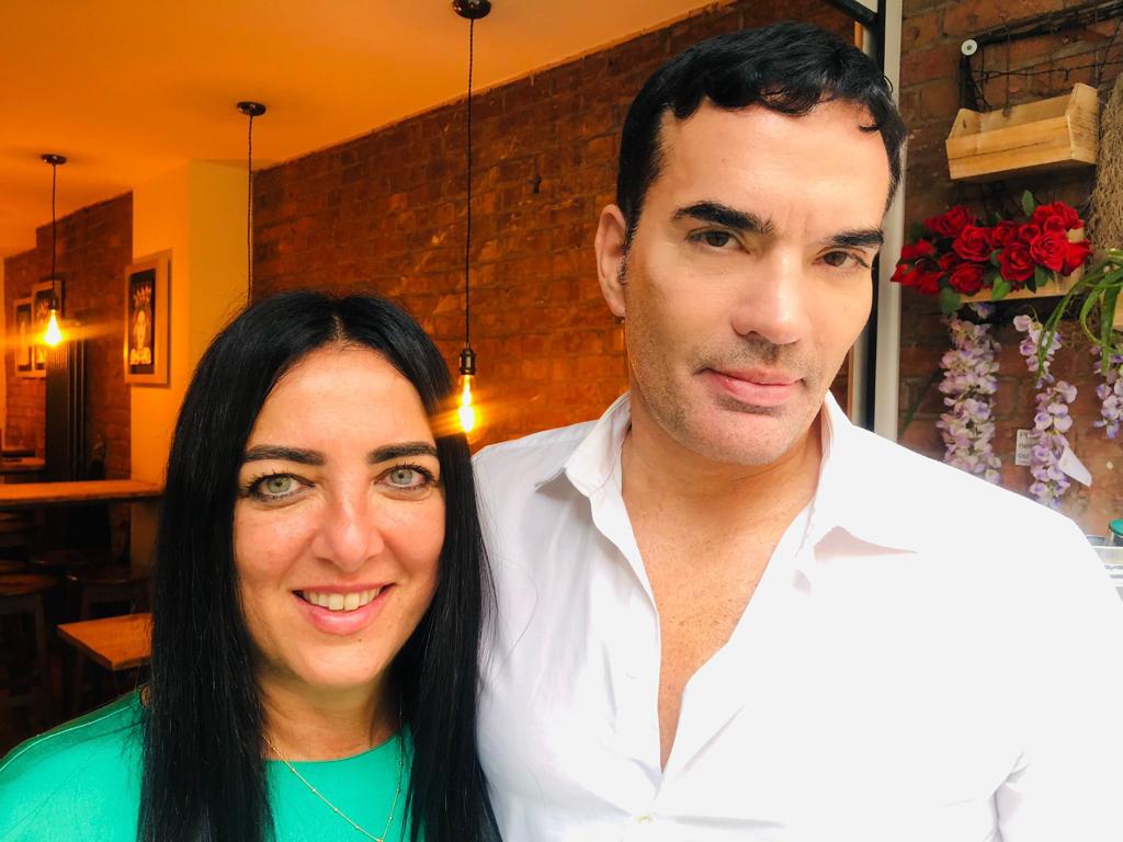 Carmen and Claudio, founders of Sicilian NQ, inside their authentic Sicilian restaurant in Manchester’s Northern Quarter
