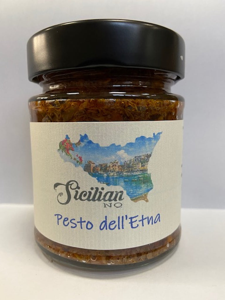 Spicy Pesto Etna- 314gr (Vegan, Halal)